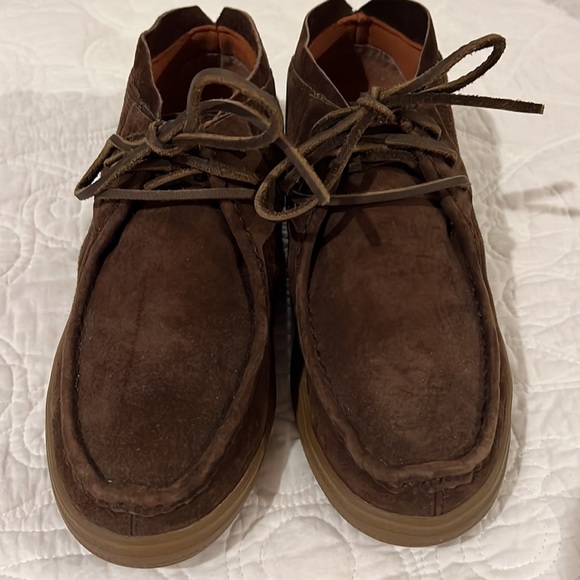 OluKai Men’s Pahono Brown Suede Leather Boot, Men’s size 8D - Picture 2 of 4